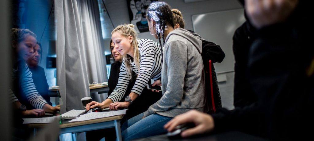 Stemningsbillede fra undervisning på TG